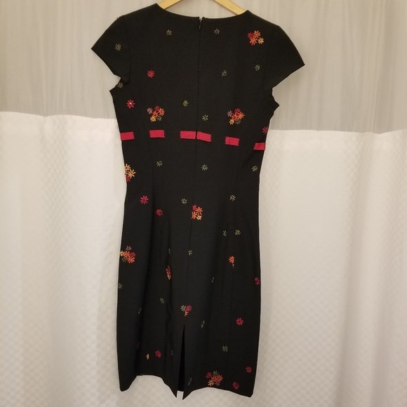 Chetta B by Sherrie Bloom and David Noviello Black Dress, Size 8, NWT, Vintage - Picture 2 of 11